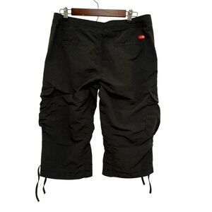 The North Face Cargo Capri Pants Womens 10 Gray Outdoor Hiking Utility